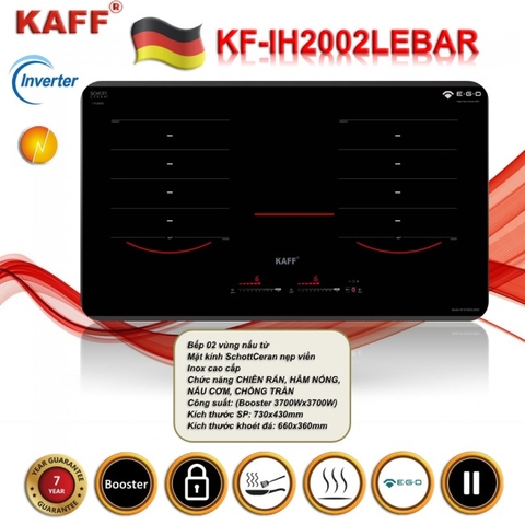 Bếp từ Kaff đa điểm  KF-IH2002LeBar