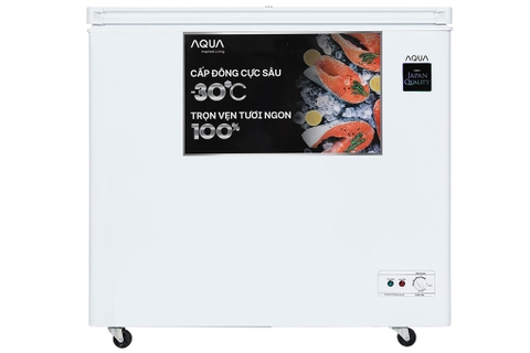 Tủ đông Aqua 1 cánh mở Inverter 301 lít AQF-C4001E