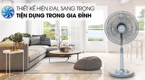 Quạt cây Sharp PJ-L40RV-LG (Có điều khiển)