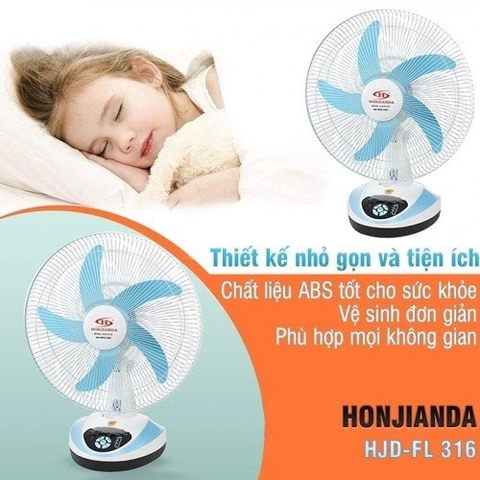 Quạt tích điện Honjianda HJD-FL316