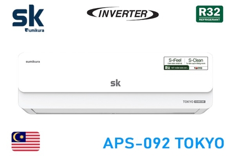 Điều hòa Sumikura 9000Btu 1 chiều Iverter APS/APO-092 Tokyo