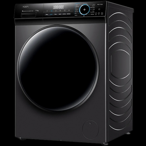 Máy Giặt Aqua Inverter lồng ngang 11 Kg AQD-D1103G.BK