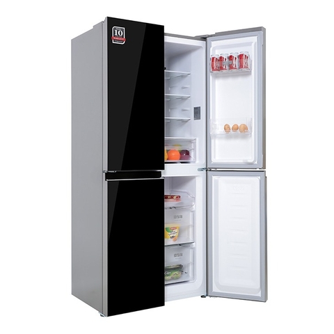 Tủ lạnh Sharp inverter 362 lít multi door SJ-FX420VG-BK