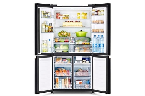 Tủ lạnh Hitachi Inverter 645 lít Multi Door R-WB700PGV4 GBK (Mới 2025)