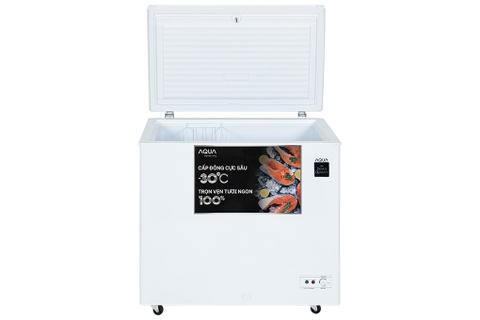 Tủ đông Aqua 1 cánh mở Inverter 301 lít AQF-C4001E