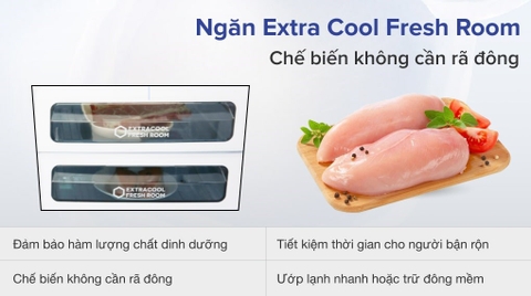 Tủ lạnh Sharp inverter 678 lít multi door SJ-FX688VG-BK