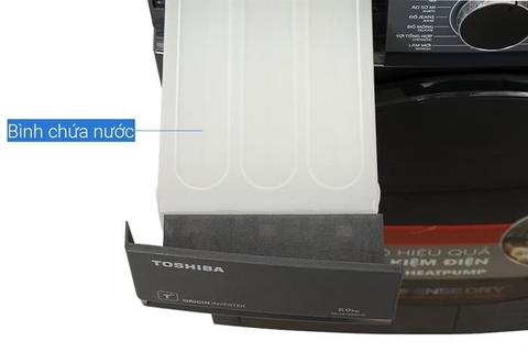 Máy sấy bơm nhiệt Toshiba 8 kg TD-T21B90HWV(MG) mới 2025