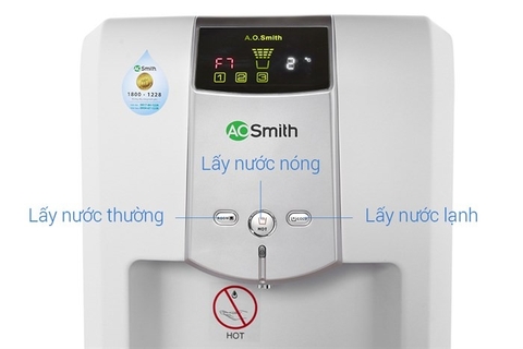 Máy lọc nước A.O.SmithRO kết hợp nóng nguội lạnh  ADR75-V-ET-1