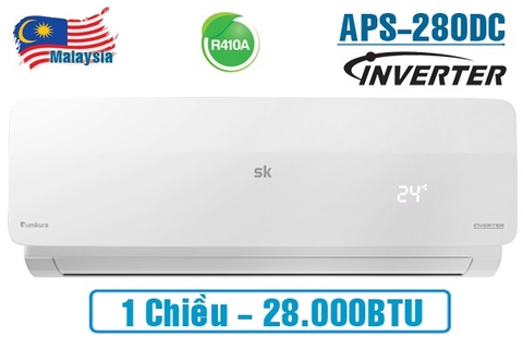 Điều hòa Sumikura 28000Btu 1 chiều Inverter APS/APO-280 Tokyo