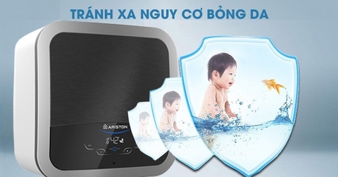 Bình nóng lạnh Ariston 15 lít vuông AN2 15 TOP 2.5 FE