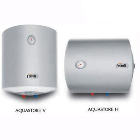 Bình nóng lạnh Ferroli AQUA 50L hình trụ đứng (chống giật)