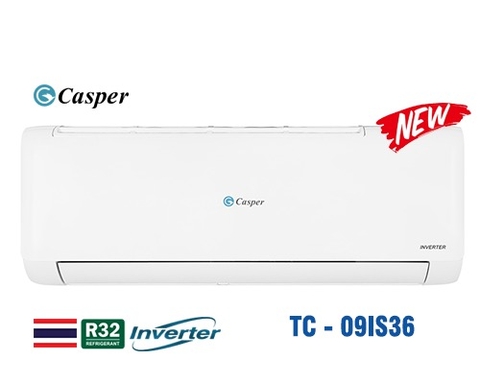 Điều hòa Casper 9000BTU 1 chiều inverter TC-09IS36  (mới 2024)