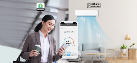 Điều hòa Panasonic Inverter 1.5HP-11.900BTU 1 chiều cao cấp CS-U12ZKH-8