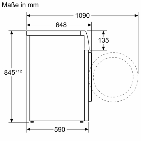 Máy giặt Bosch 11 kg WGB266A90