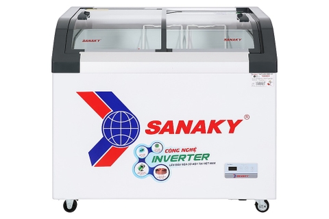 Tủ Đông kính cong Sanaky Inverter 280 lít VH-3899K3