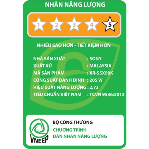 Google Tivi Sony 4K 55 inch XR-55X90K