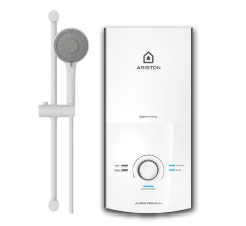 Bình nóng lạnh trực tiếp Ariston AURES PREMIUM 4.5P IVORY