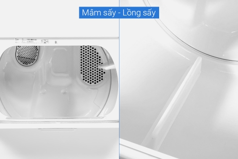 Máy sấy thông hơi Whirlpool 15kg 3LWED4815FW