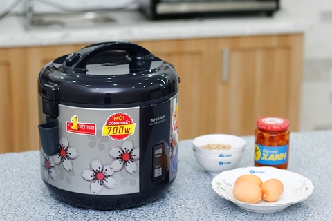 Nồi cơm điện nắp gài Sharp 1.8 lít KS-NR181STV-SS - Thái Lan