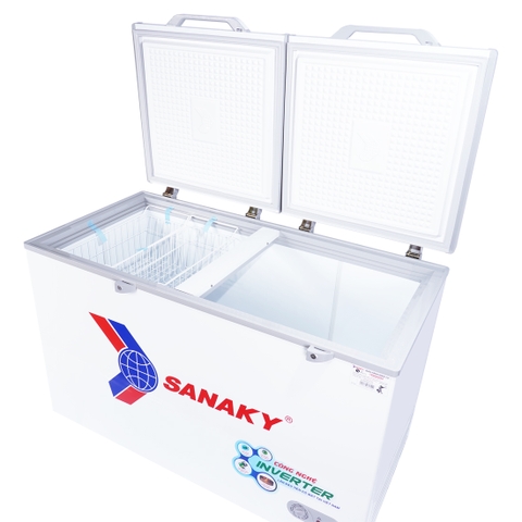 Tủ đông Sanaky Inverter 410 lít dàn đồng VH-5699HY3