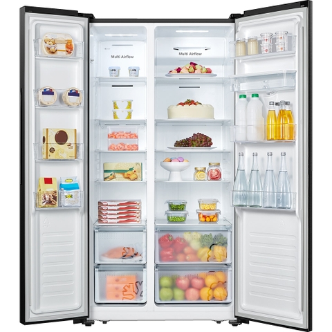 Tủ lạnh Casper inverter side by side 570 lít RS-570VBW