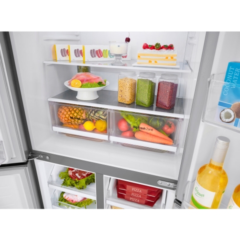 Tủ lạnh LG inverter 530 lít multi door 4 cánh GR-B53PS