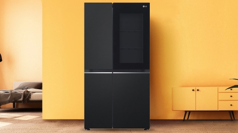 Tủ lạnh LG inverter 655 lít Side by side Insta view GR-V257BL