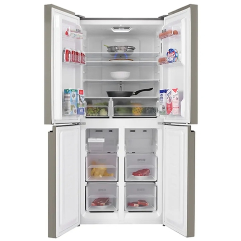 Tủ lạnh Sharp inverter 401 lít multi door SJ-FXP480VG-BK