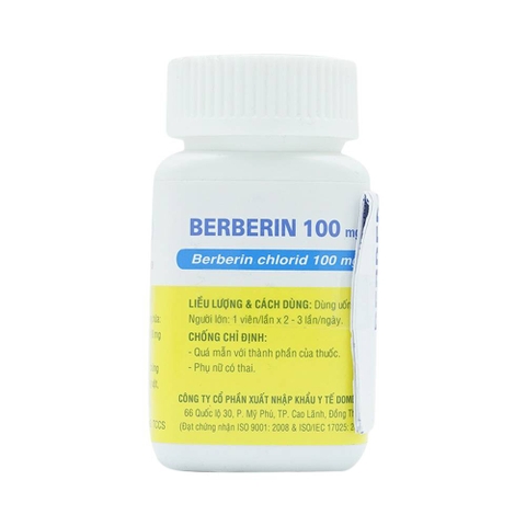 Berberin 100 mg - Domesco