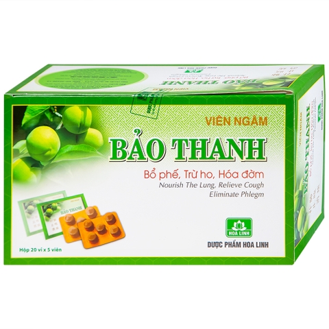 Thuốc ho bảo thanh ngậm