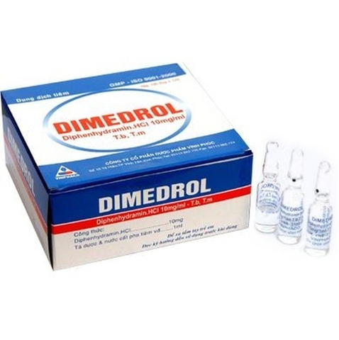Dimedrol 10mg/ml - Vĩnh Phúc