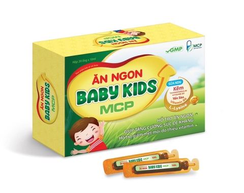 Ăn ngon Baby Kids MCP H/20 ống x 10ml - Halifa