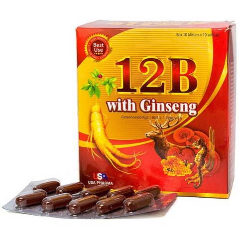Vitamin 12B with Ginseng - DP USA