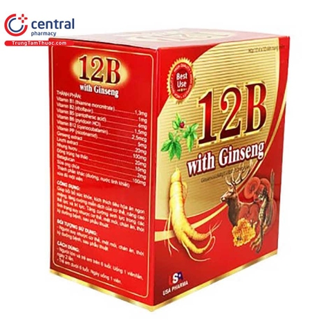 Vitamin 12B with Ginseng - DP USA