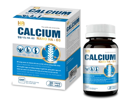 Calcium nano HA-D3 (lọ)