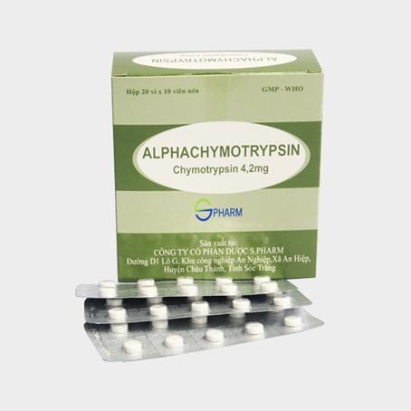 Alphachymotripsin 4.2mg - S.Pharm
