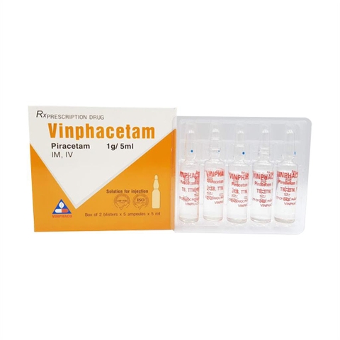 Vinphacetam (Tiêm, ống 1g/5ml) - Vĩnh Phúc