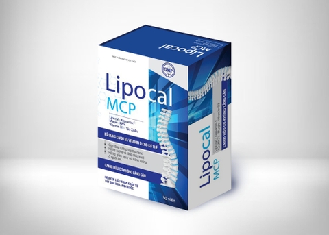 Lipocal MCP H/1 lọ 30 viên - Medistar