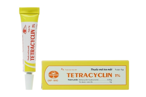 Mỡ tetracyclin 1% 5 g - Quảng Bình