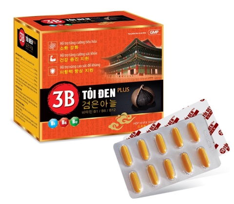 3B tỏi đen Plus cam - Hà Thành