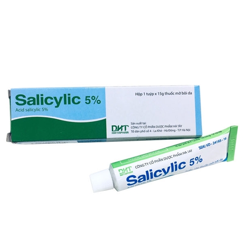 Mỡ Salicylic 5% tub 15 g - HT