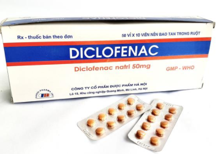 Diclofenac 50 mg - DP Hà Nội
