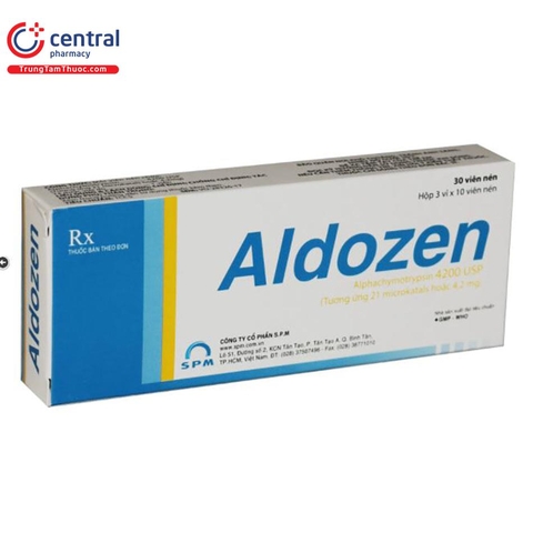 Aldozen K/160Hộp 30 viên - SPM