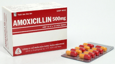 Amoxicilin 500mg - Mekophar