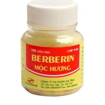 Berberin mộc hương lọ 100 v K/300 - Hà Tĩnh
