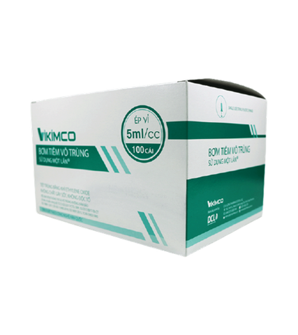 Bơm tiêm 5ml nhựa -ViKimco
