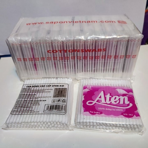 Bông tai trẻ em (gói) Aten Bịch/12 gói