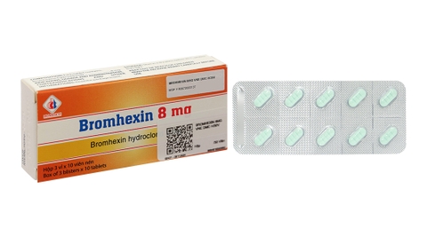 Bromhexin 8 mg VNE H/3v/10v - Domesco