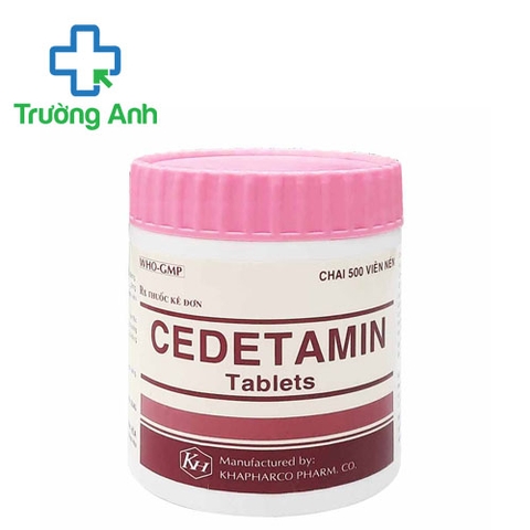 CEDETAMINE D.ngọt - OVAN C/500 viên nén - Khapharco