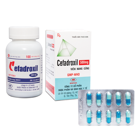 Cefadroxil 500 mg ( H/10*10) - Mebiphar